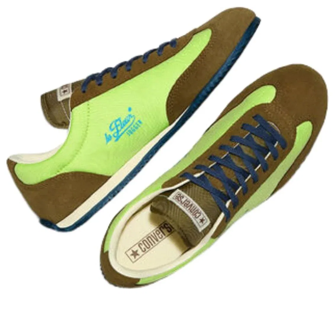 Кроссовки Converse x Tyler The Creator 1908 Jogger 'Green Glow Nutria Deep Dive' A21431C, зеленый — фото 3