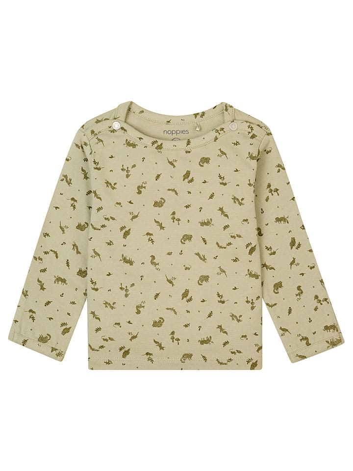 

Noppies Футболка с длинными рукавами "Guia" зеленого цвета