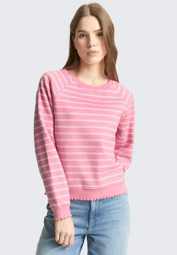 

Полосатая толстовка ragaln Tom Tailor Denim, Pink/White Stripe, Белый, Полосатая толстовка ragaln Tom Tailor Denim, Pink/White Stripe