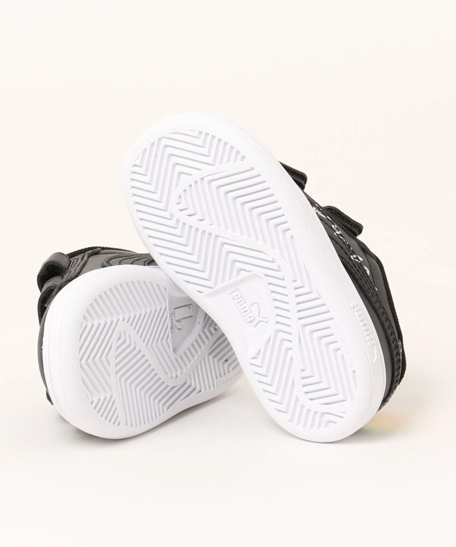 Детские кроссовки PUMA Smash 3.0 L Crystal Wings чёрные — фото 3