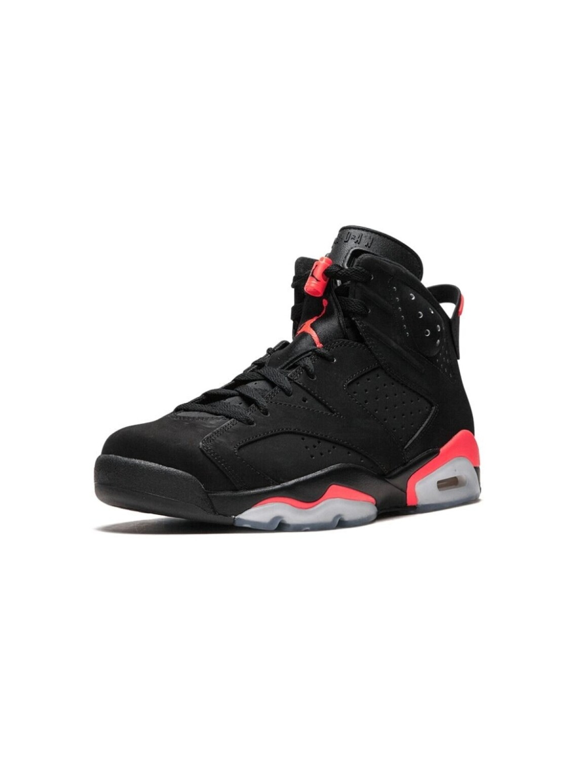 Кроссовки Air 6 Retro Infrared Jordan, черный — фото 4