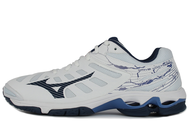 

Mizuno Волновое напряжение «Белый, темно-синий»
