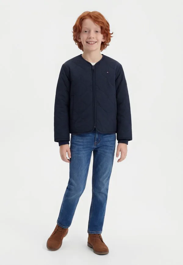 Стеганая легкая куртка, унисекс. Tommy Hilfiger, Dark Night Navy
