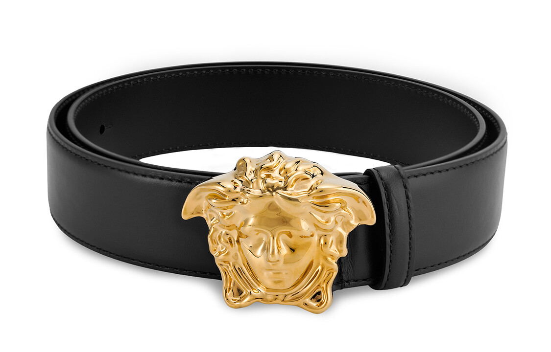 

Мужской ремень Versace, черный