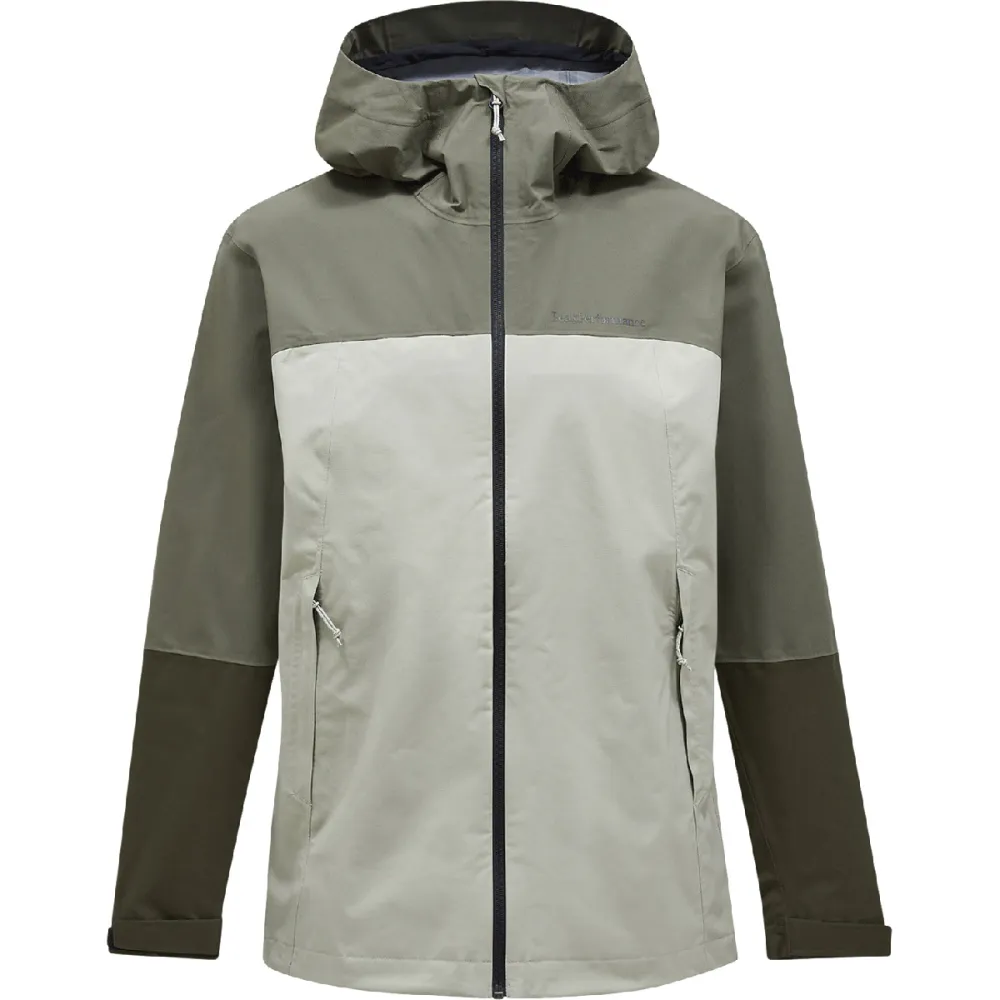 

Куртка Peak Performance Trail Hipe Shell, зеленый