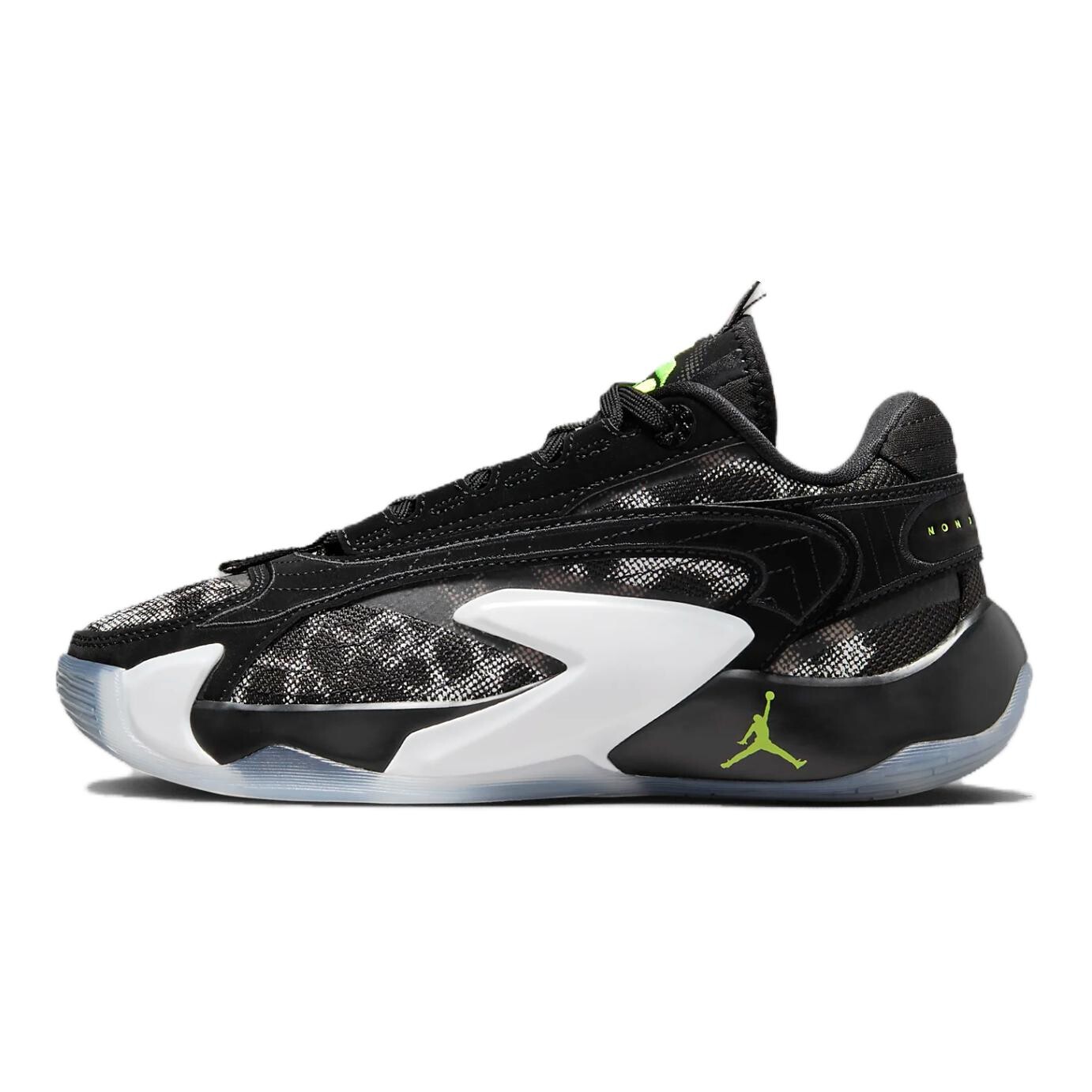 Кроссовки Jordan Luka 2 Black Volt GS, черный/белый