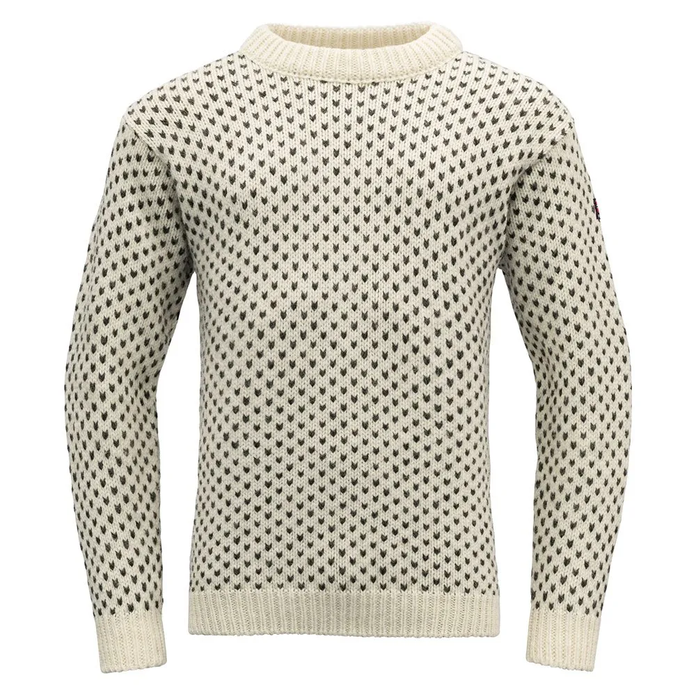

Свитер DEVOLD OF NORWAY Nordsjø Wool, бежевый