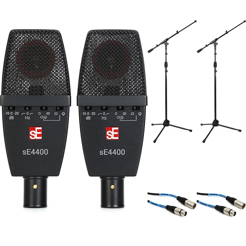 

Конденсаторный микрофон sE Electronics sE4400a Large Diaphragm Multipattern Condenser Microphone Matched Pair