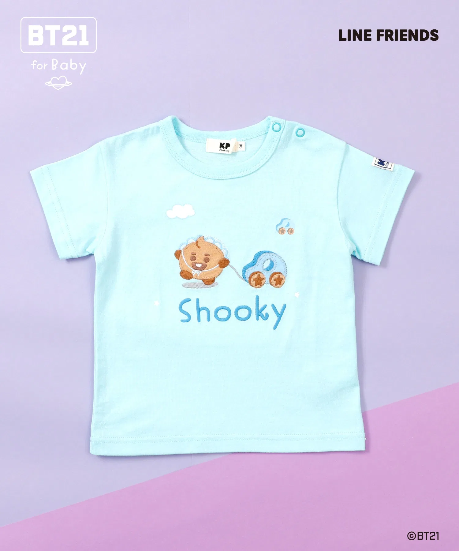 Детская футболка KP с аппликацией BT21