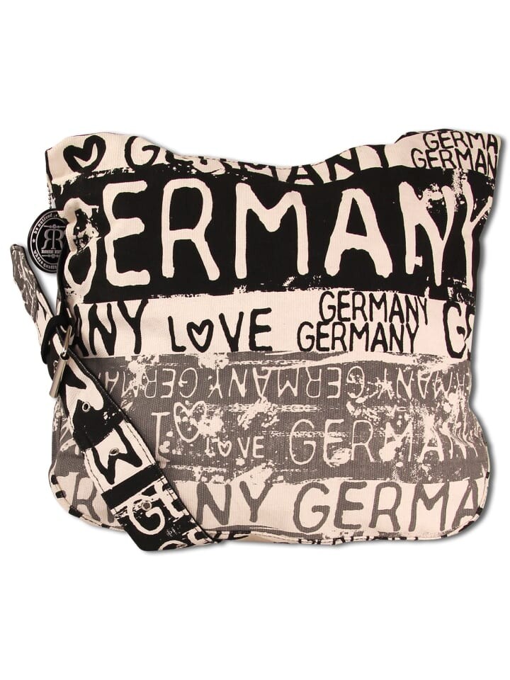 

Наплечная сумка Robin Ruth Schultertasche schwarz, grau ca. 39cm