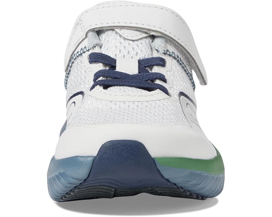 Кроссовки Saucony Kids Kinvara 14 A/C Sneakers, цвет Grey/Blue/Green — фото 3