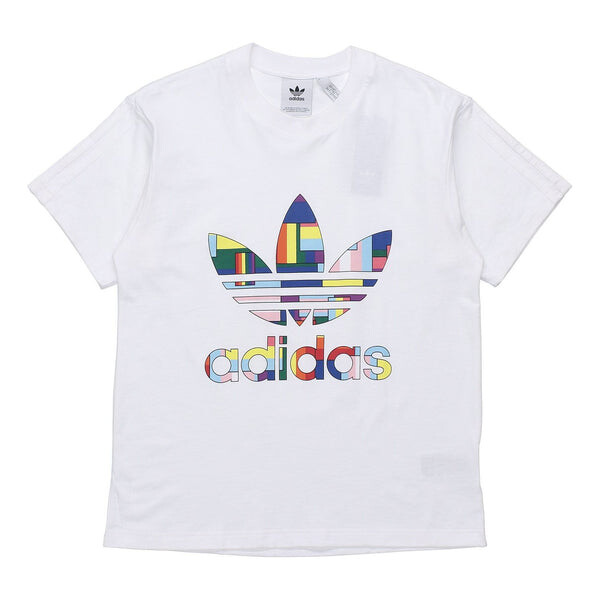 

Футболка originals flag lag fill tee sports short sleeve white Adidas, белый