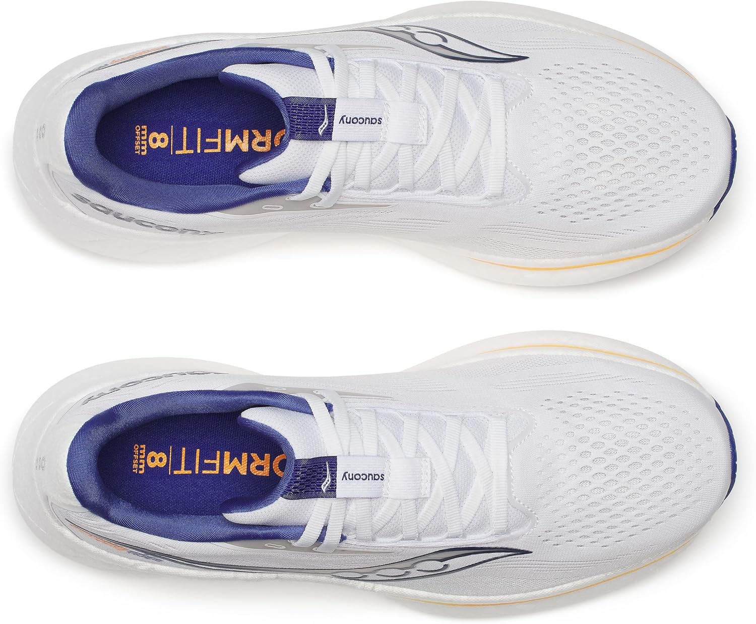 Мужские кроссовки для бега Saucony Ride 18, белый — фото 4