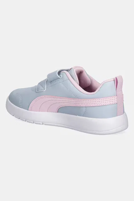 Кроссовки детские Courtflex V3 V Puma, синий — фото 3