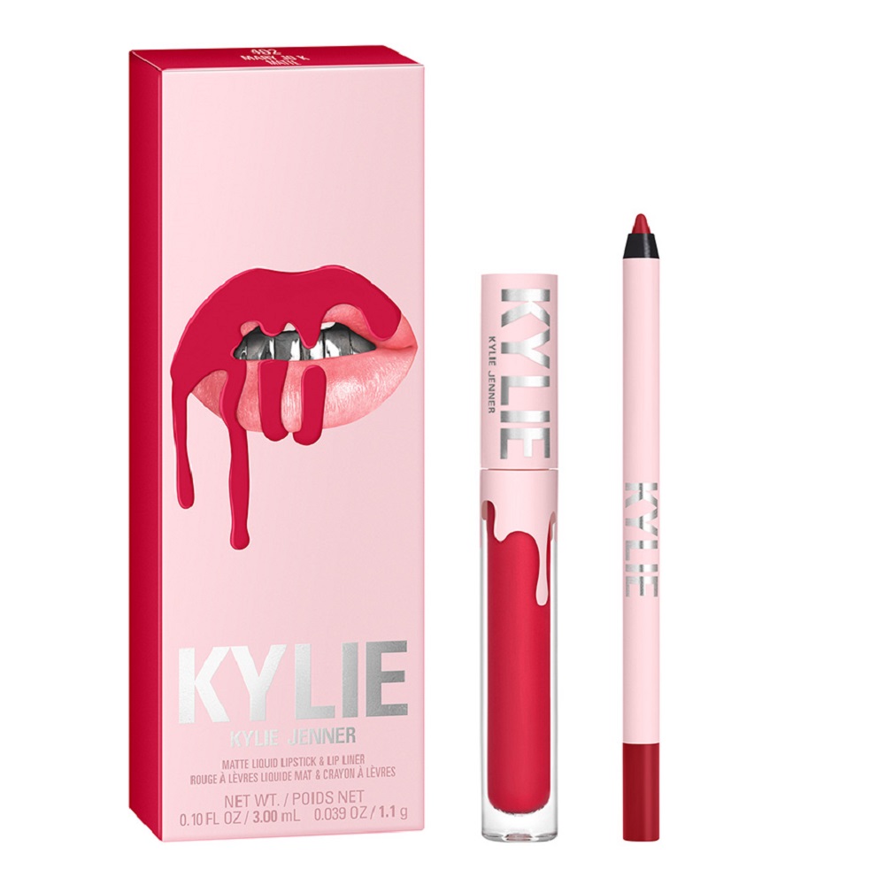 

Набор матовой помады для губ matte lip kit Kylie Cosmetics, цвет nr. 402 mary jo k, количество 1 шт.