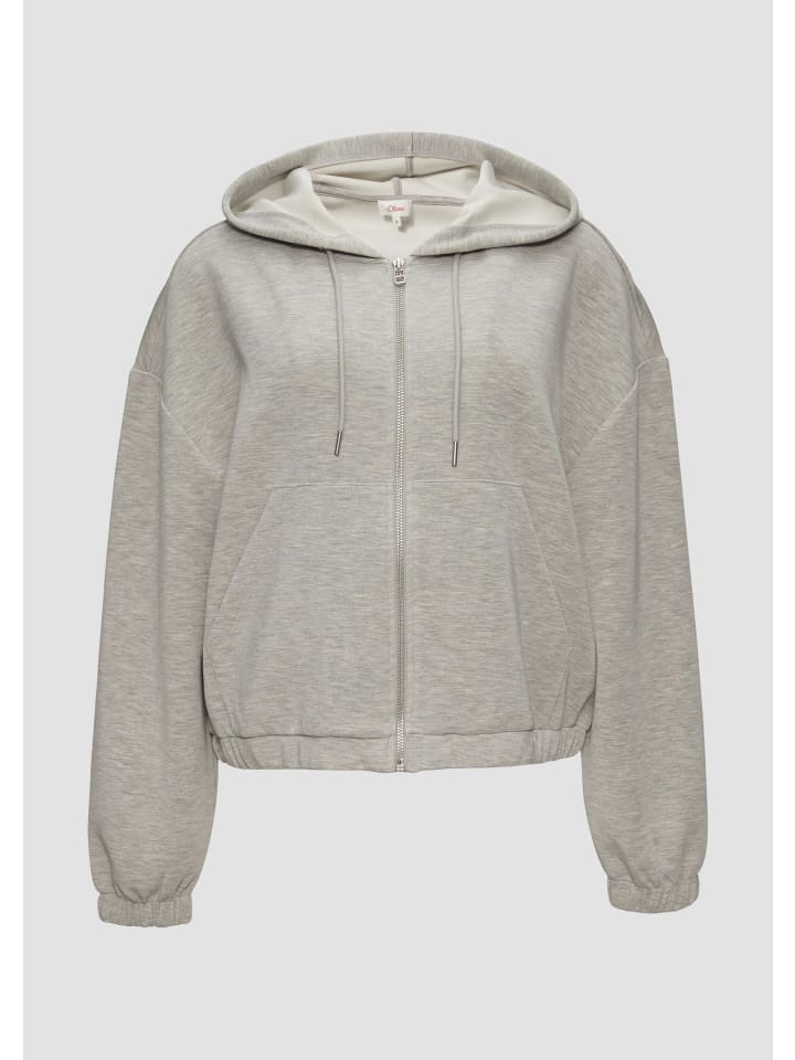 

Толстовка в цвете 9400_серый меланж s.Oliver