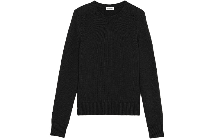 

Свитер женский Saint Laurent Cashmere, черный