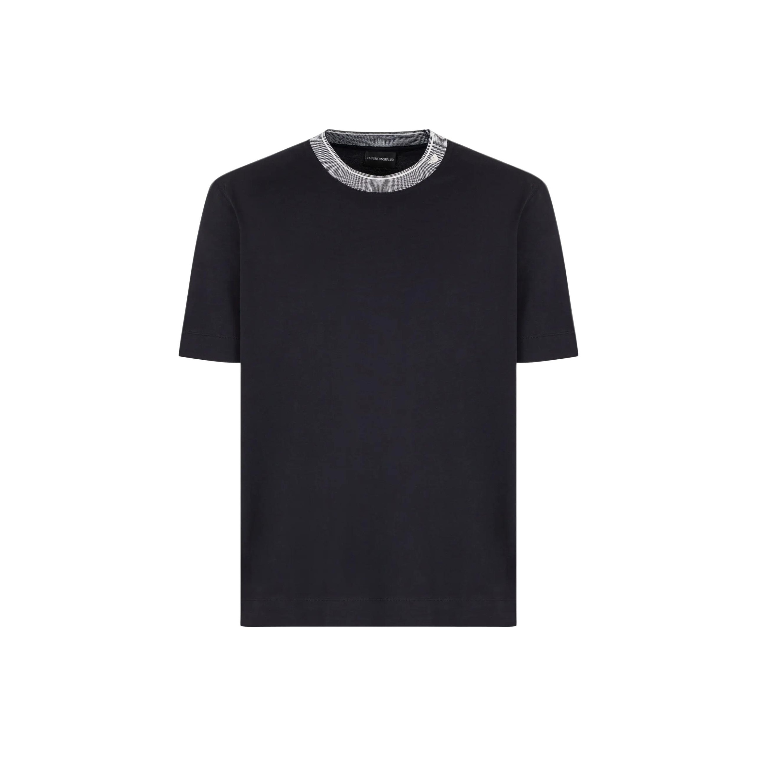 

Футболка с полосками EMPORIO ARMANI, синий