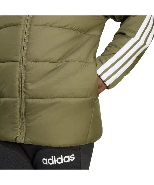 Куртка с утеплителем adidas Essentials 3-Stripes для детей, синяя — фото 3