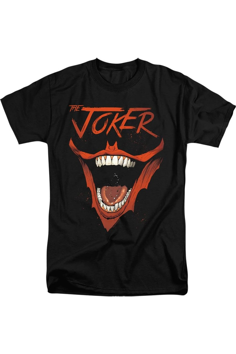 

Футболка с коротким рукавом Batman Joker Bat Laugh для взрослых Gildan, черный