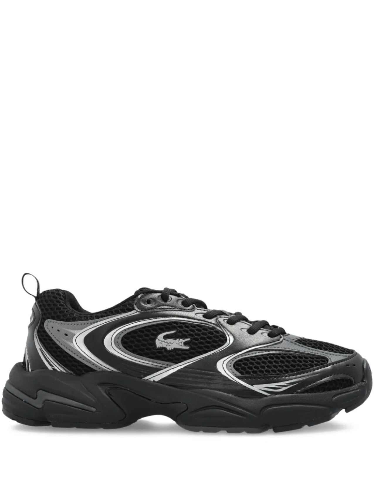 

Кроссовки Storm 2K с сетчатыми вставками Lacoste, черный
