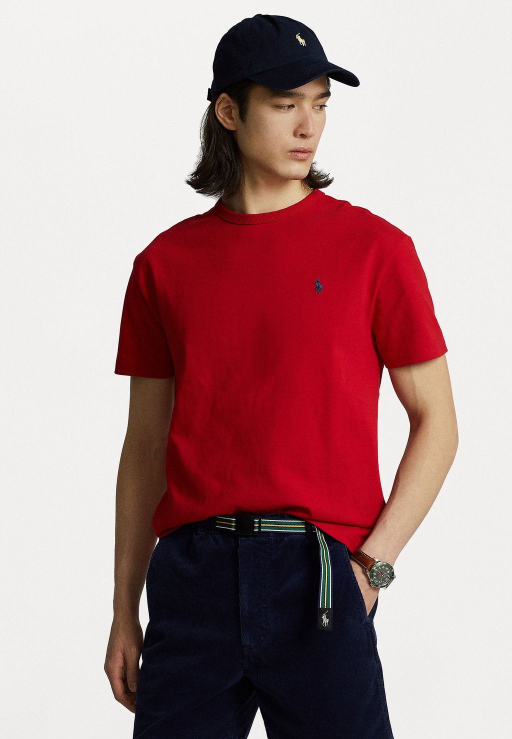

Базовая футболка SHORT SLEEVE Polo Ralph Lauren, красный