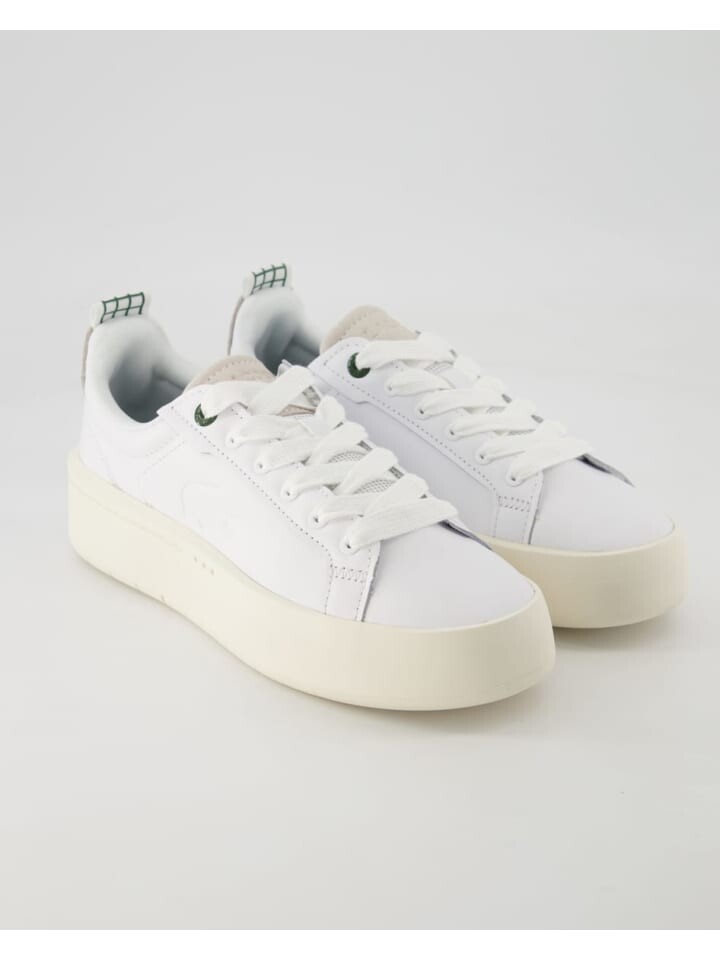 

Кроссовки на шнуровке Lacoste, белый