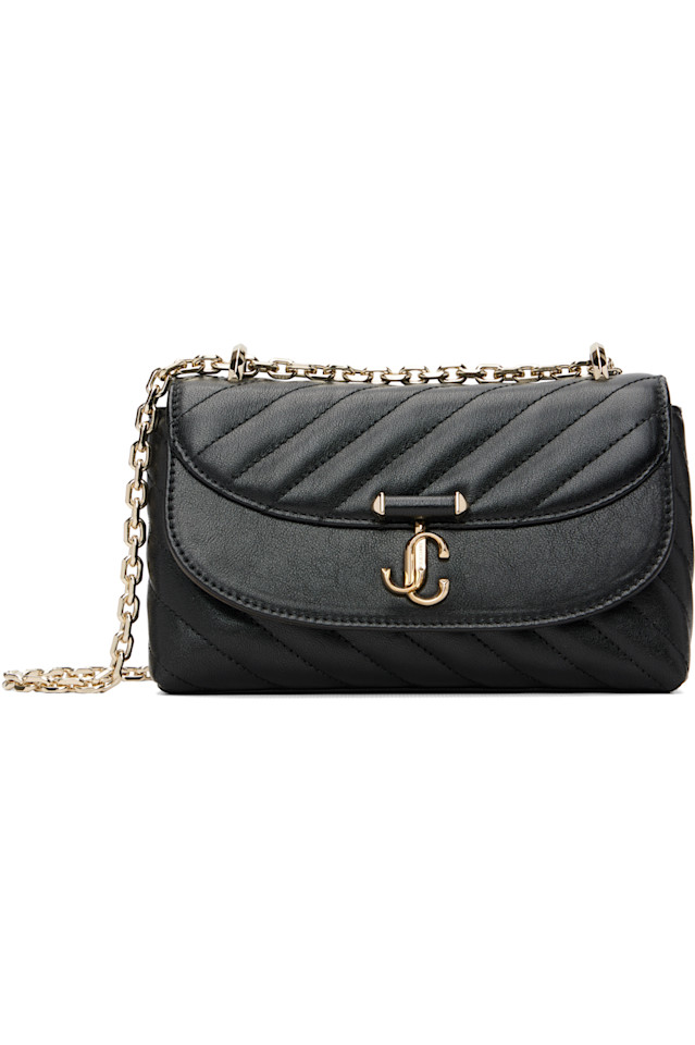 

Jimmy Choo Черная изогнутая сумка-кошелек