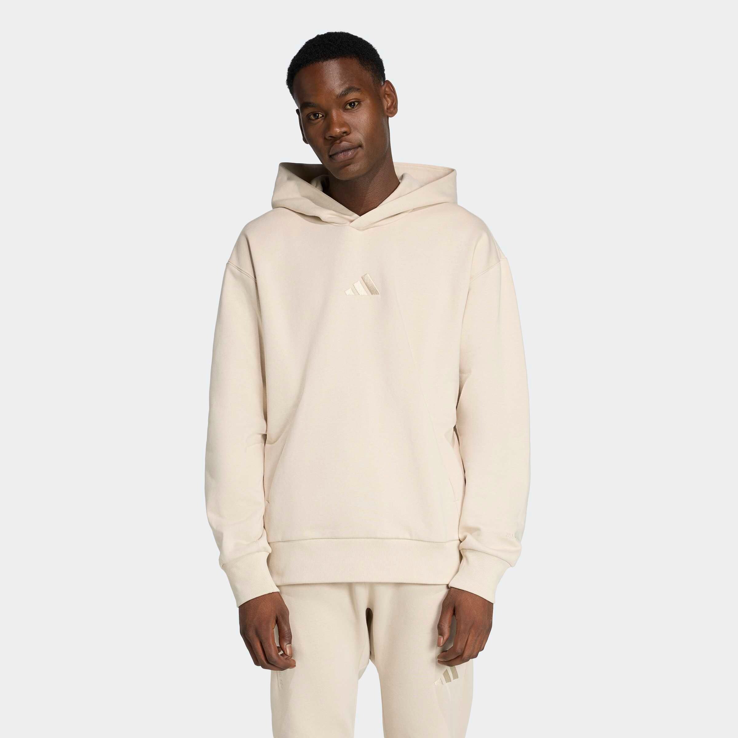 Adidas Sportswear Спортивный свитшот в светло-бежевом цвете — фото 2