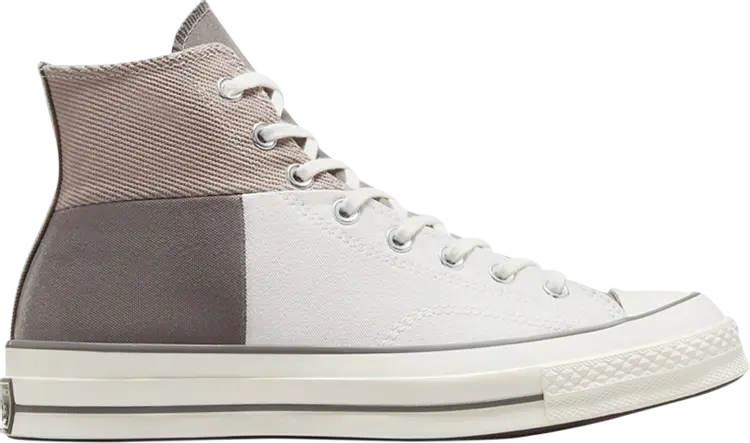 

Кроссовки Chuck 70 High 'Crafted Patchwork - Grey Wonder Stone', серый