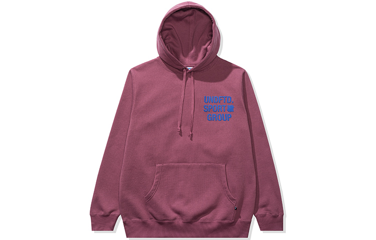 

Толстовка Unisex Hooded Moderate Regular UNDEFEATED, светло-фиолетовый