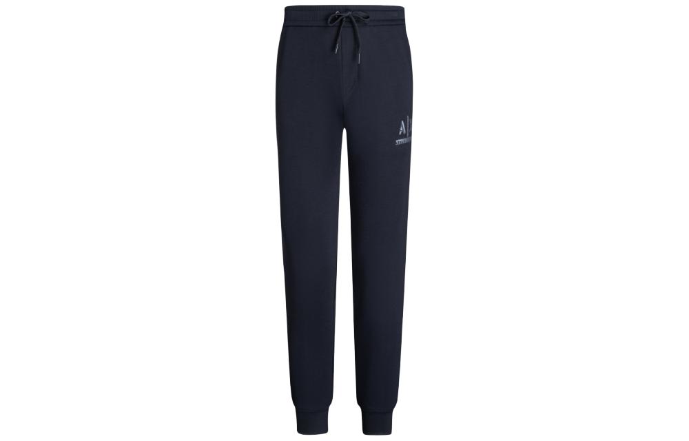 

ARMANI EXCHANGE Трикотажные спортивные штаны AE SS24, мужские, темно-синие