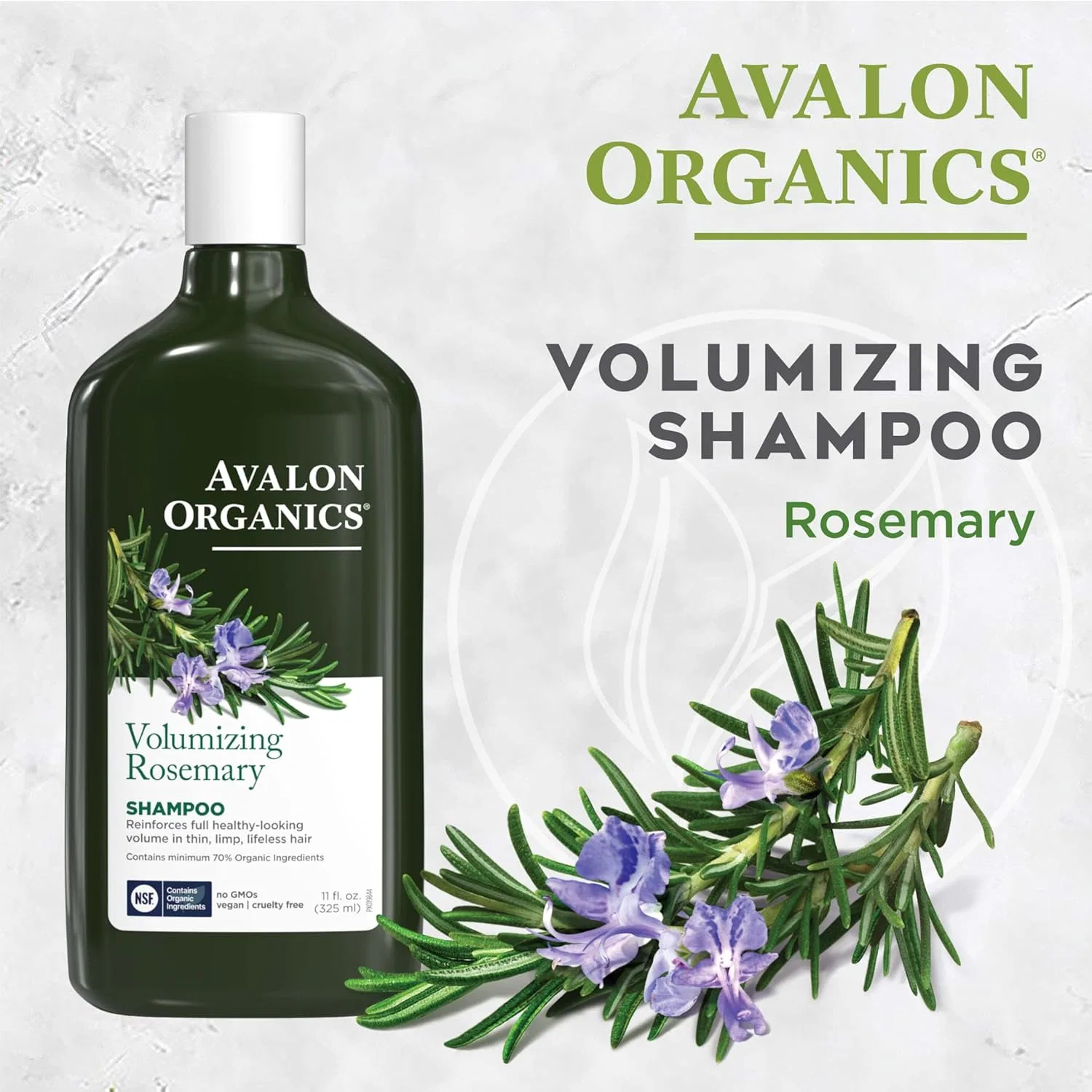 Шампунь Volumizing Rosemary от Avalon Organics Avalon Organics — фото 4