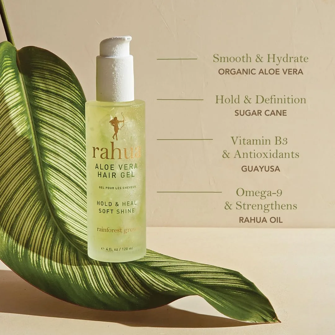 Набор Rahua Hair Essentials: легендарное масло Amazon 47 мл, термозащитный спрей 192 мл и питательный гель с алоэ вера 118 мл — фото 4