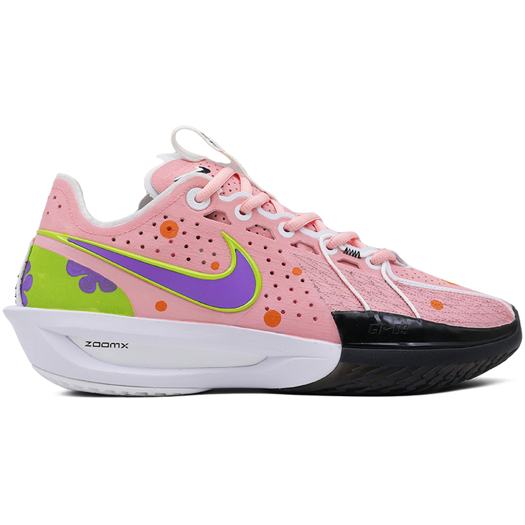 

Баскетбольные кроссовки Air Zoom G.T. Cut 3 Basketball Shoes Unisex Low-Top Purple/green/white/black Nike