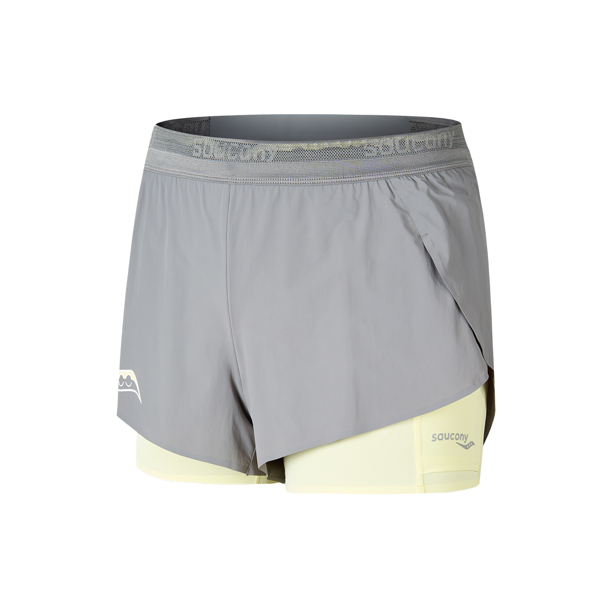 

SS25 повседневные шорты Women's Stone Gray Saucony, серый