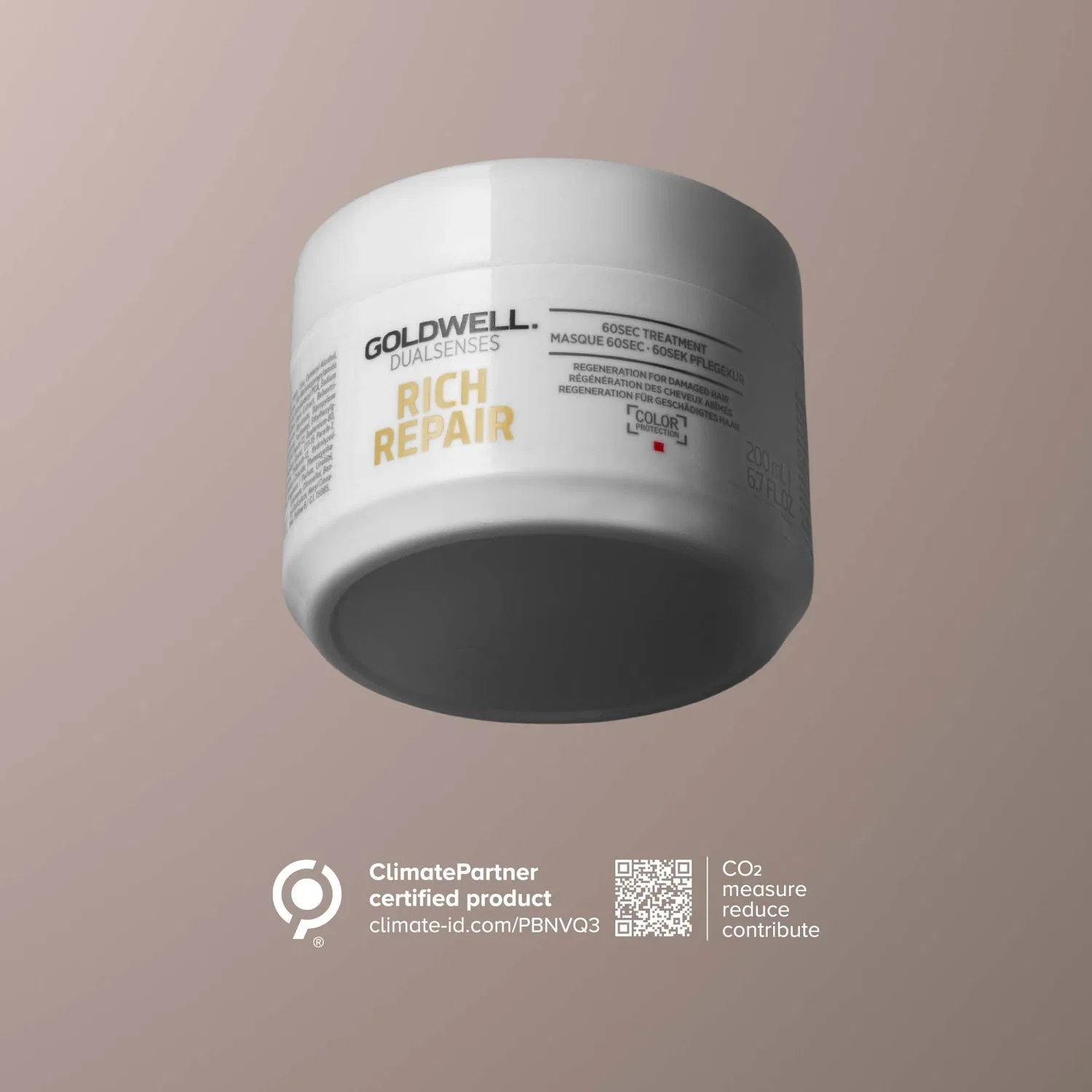 Dualsenses rich Repair траттаменто 60 секунд 200 мл Goldwell — фото 4