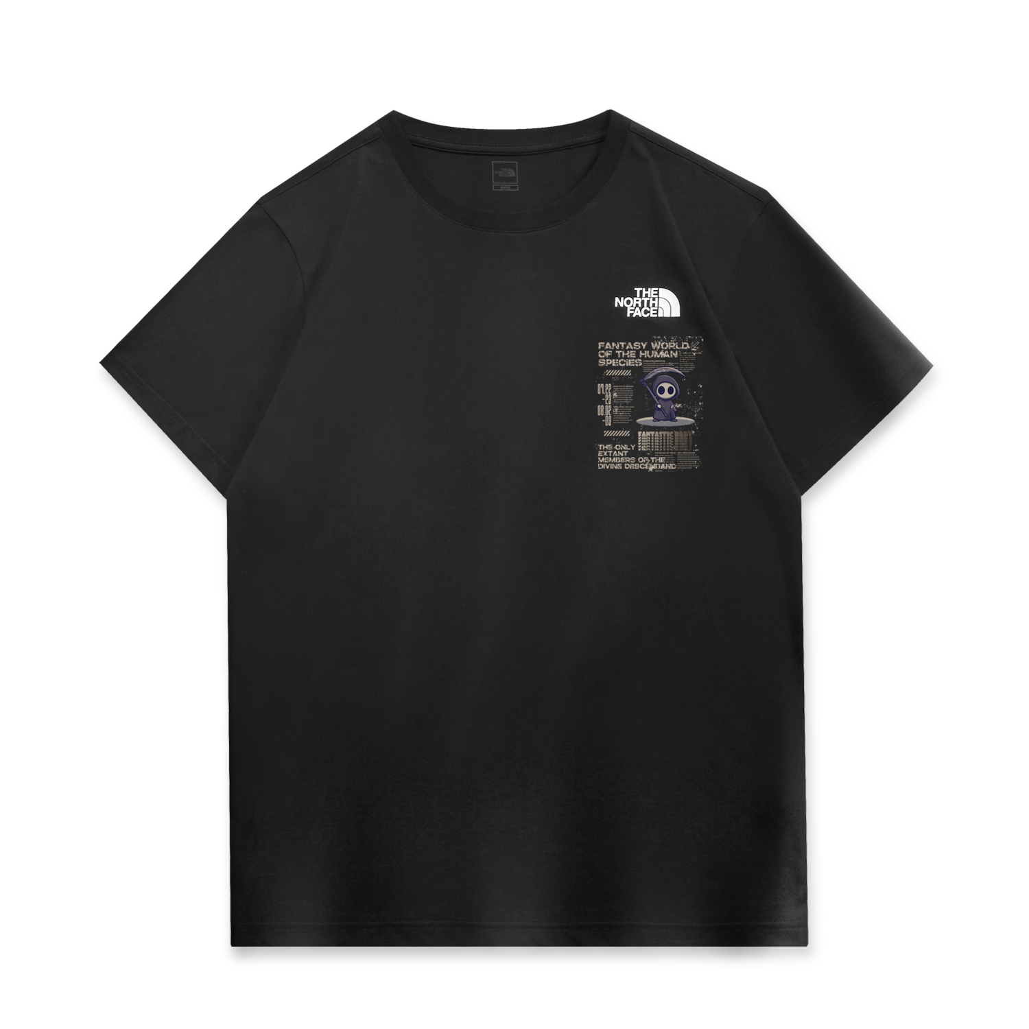 

THE NORTH FACE Футболка унисекс черная, Черный, THE NORTH FACE Футболка унисекс черная