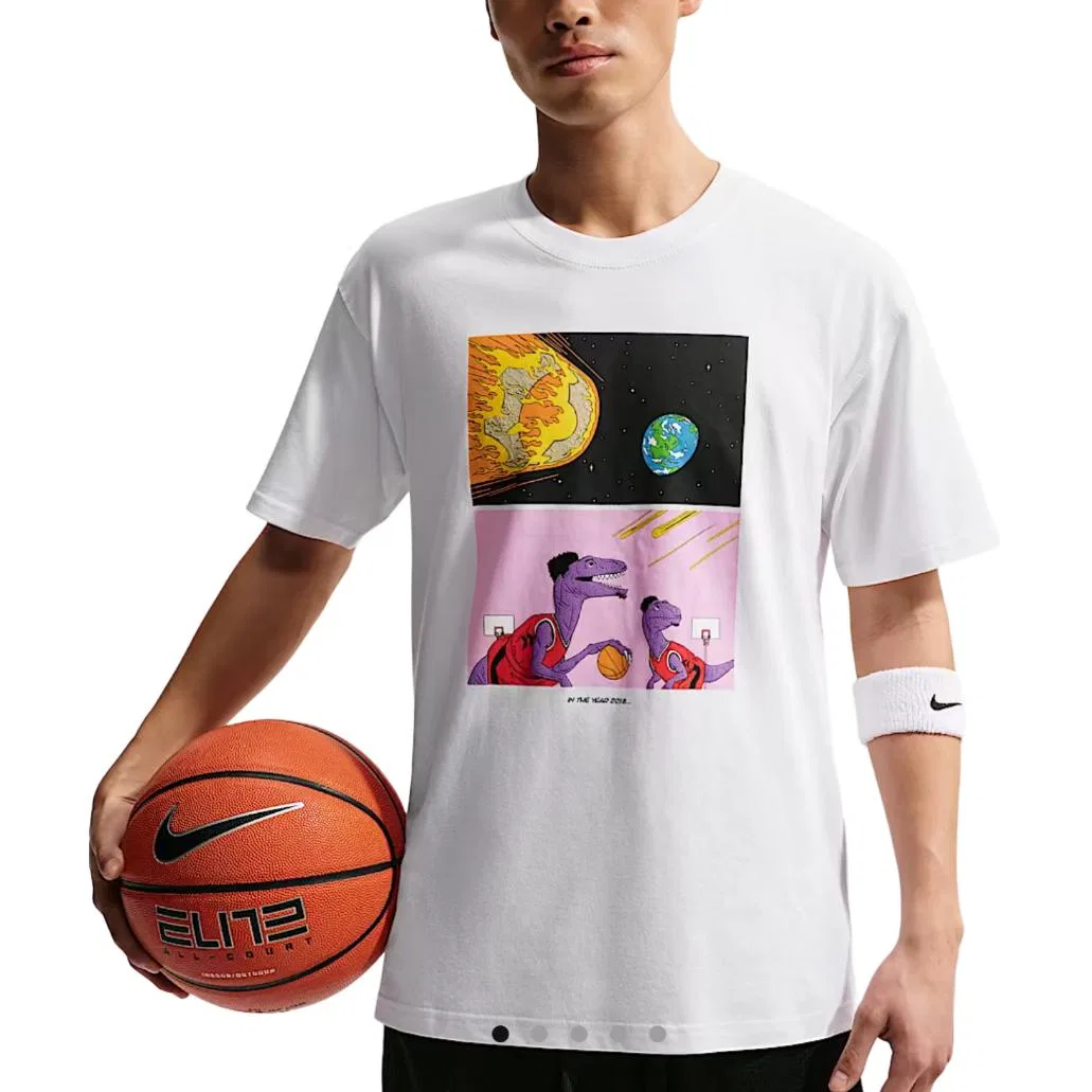 Футболка LeBron LeBroto мужская Nike, White — фото 3