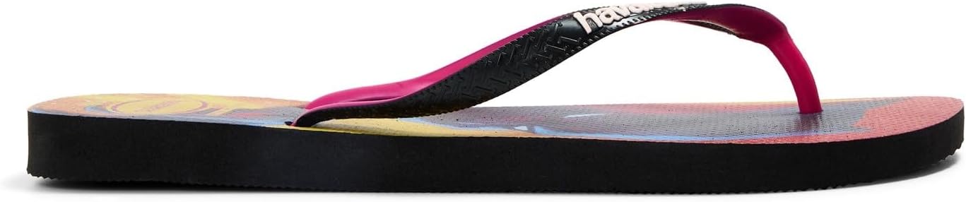 

Шлепанцы Havaianas унисекс, черный/розовый