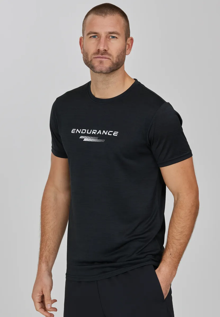 

Функциональная рубашка ENDURANCE "PORTOFINO" с практичной технологией Quick Dry, цвет Schwarz-Meliert