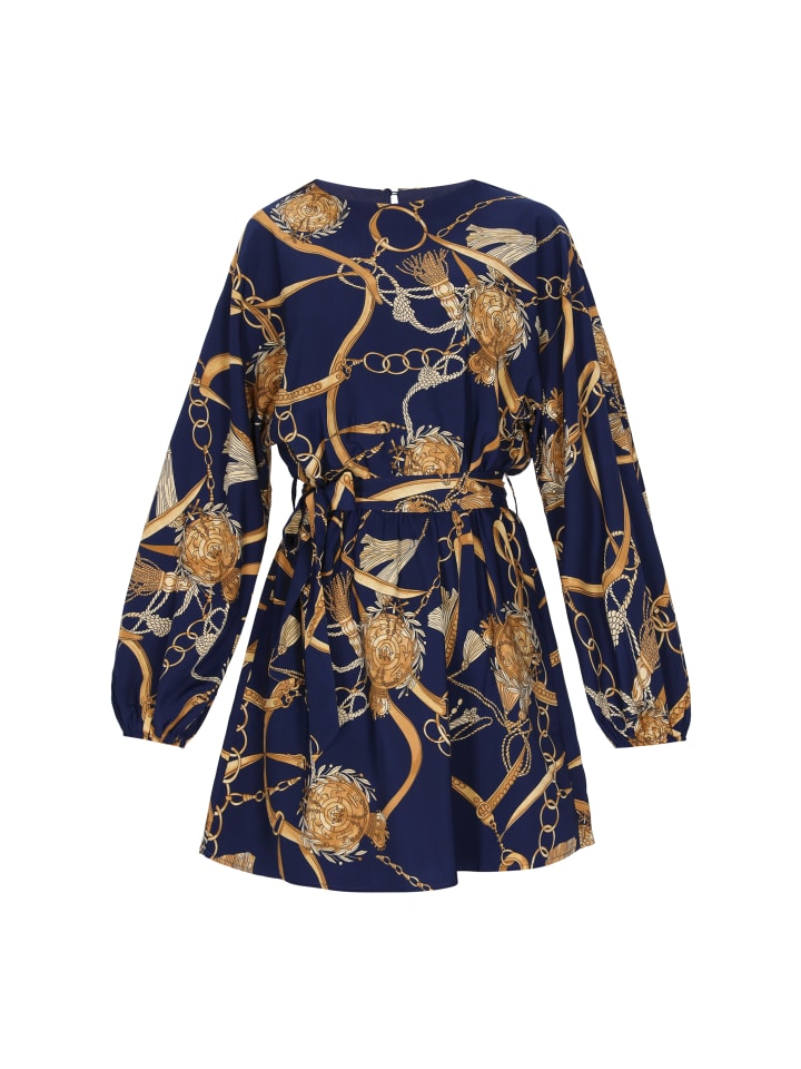 

Faina Женское платье темно-синего цвета, разноцветное