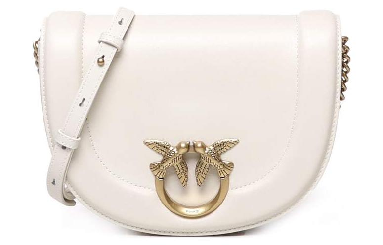 

Сумка Love BagClick Collection из коровьей кожи, через плечо, женская, белая PINKO