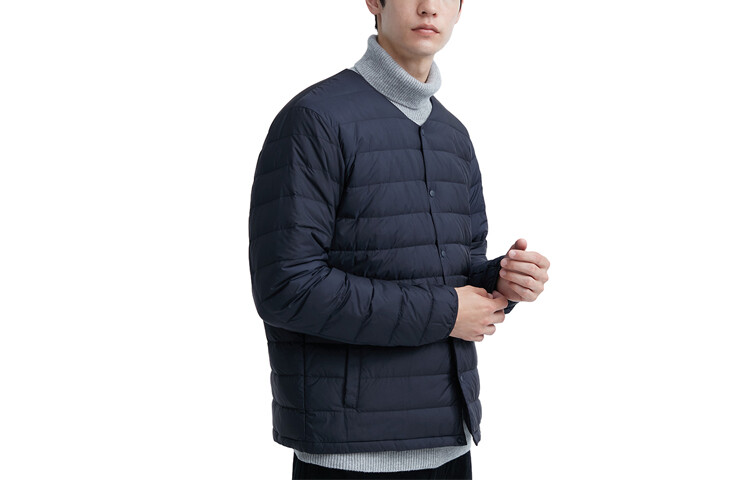 

Пуховик мужской Deep Ocean Blue Uniqlo, синий