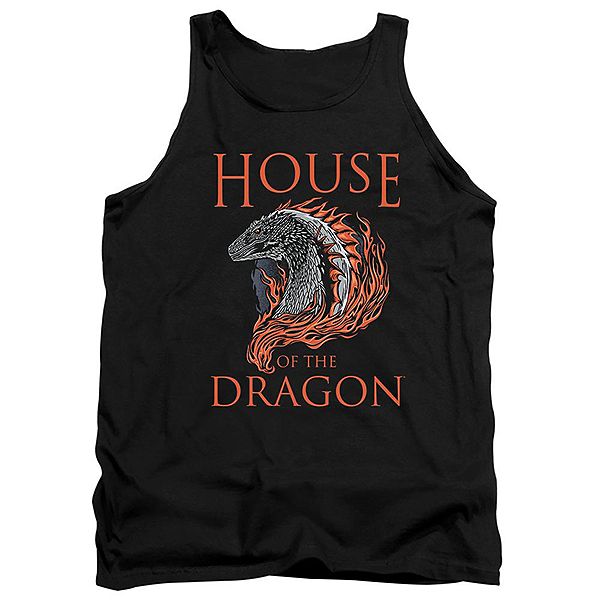 

Футболка-майка House of the dragon с иллюстрацией дракона Licensed Character