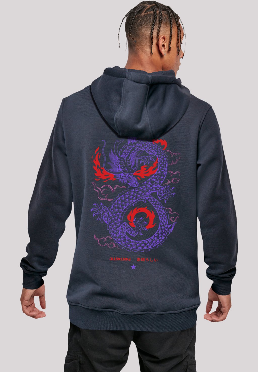 

Толстовка DRAGON FIRE - Hoodie F4NT4STIC, темно-синий