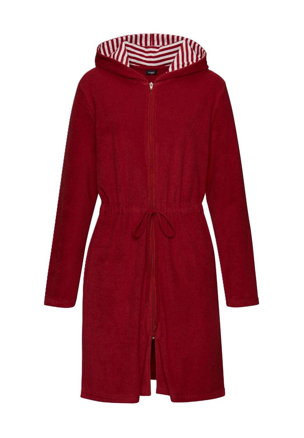 

Женский махровый халат Vivance Dreams с капюшоном Vivance dreams, цвет 779 Red