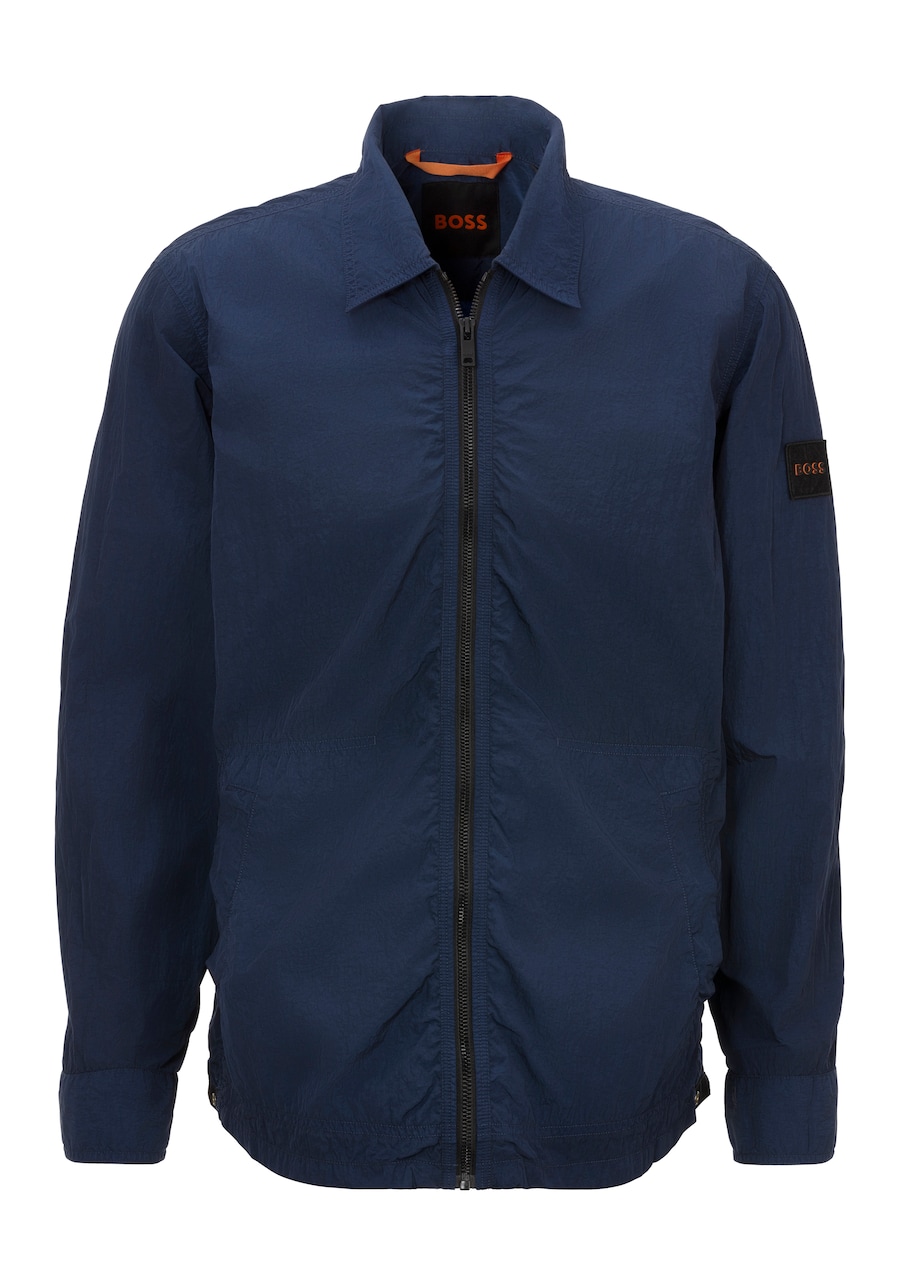

Куртка межсезонная BOSS Orange, темно-синий