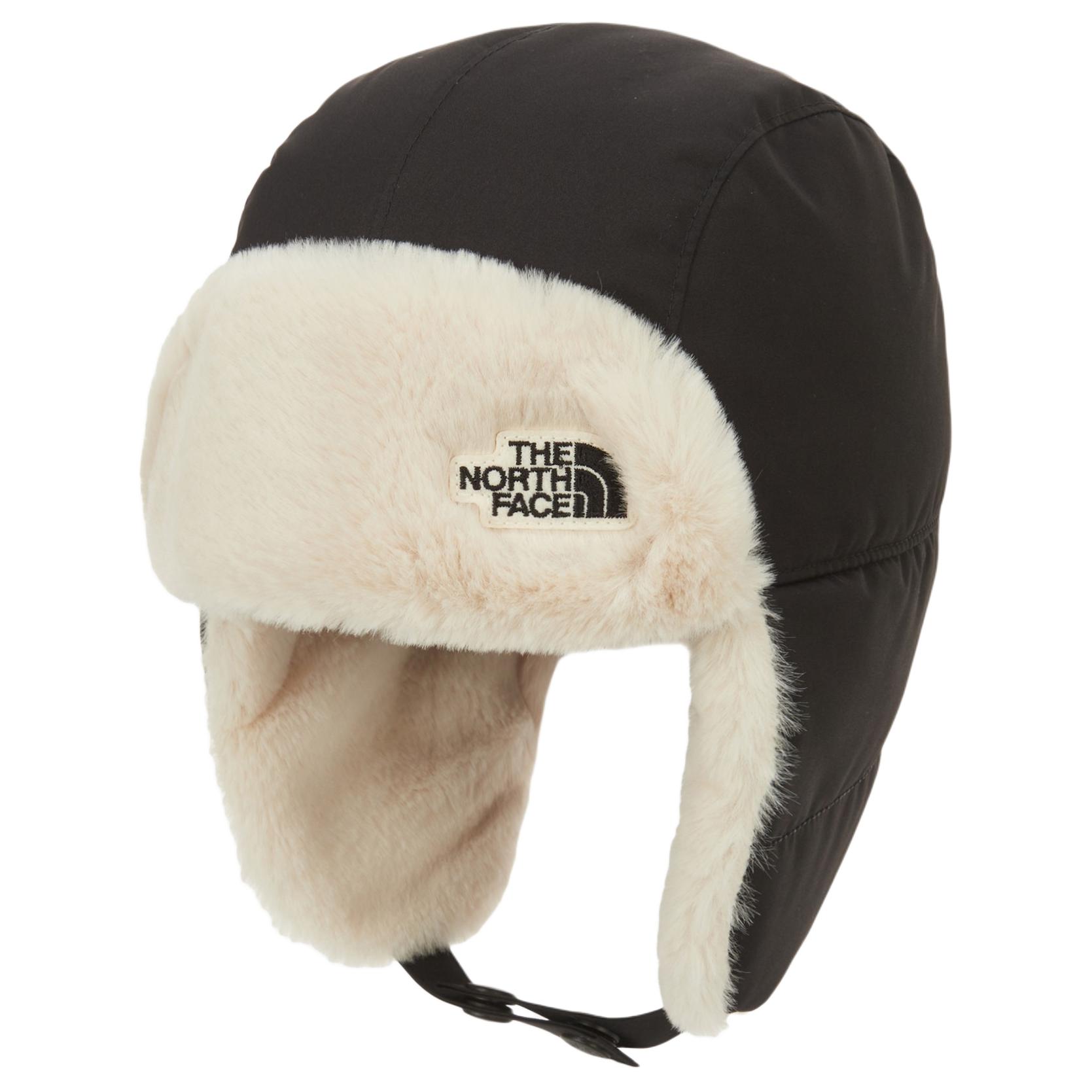 

Детская шапка-ушанка из полиэстера THE NORTH FACE, черный