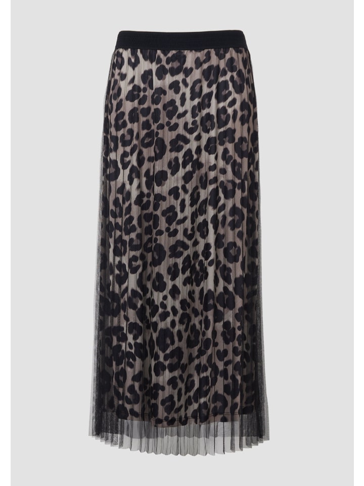 

Длинная юбка s.Oliver BLACK LABEL, серый